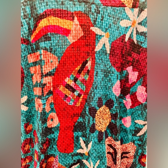 FARM Rio for Anthropologie Gabriela Knit Maxi Skirt in Rainbow, XS - Picture 6 of 12